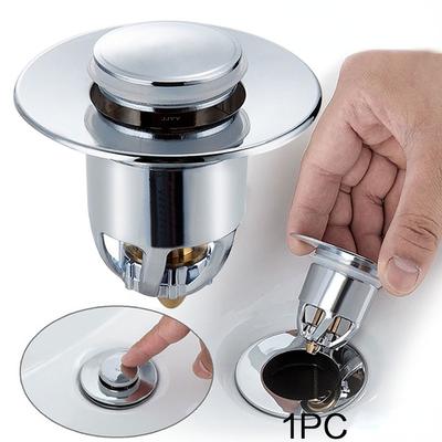 1PC Universal Kupfer Pop-Up Bounce Core Becken Drain Filter Haar Catcher Deodorant Bad Stopper Küche Bad Werkzeug