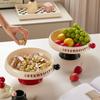 Plastic Vegetable Drain Basket Large Capacity Snack Candy Box  Model Room Photo Props
