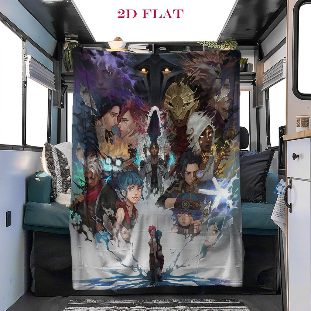 Enigmatic Blue Eyes Blanket Sofa Blanket Camping Trip Air Conditioning Blanket Office Rest Blanket Christmas Gifts