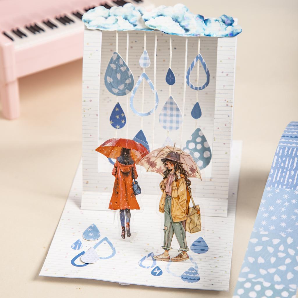 1pcs/1lot Decorative Adhesive Tapes Back To Square One Masking Tapes Scrapbooking DIY Paper Japanese Stickers