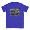 Unisex TShirts Everything Is Fine Trust Your GovernUnisext Casual Pure Cotton Tees Short Sleeve  T Shirts Round Collar Tops Gift