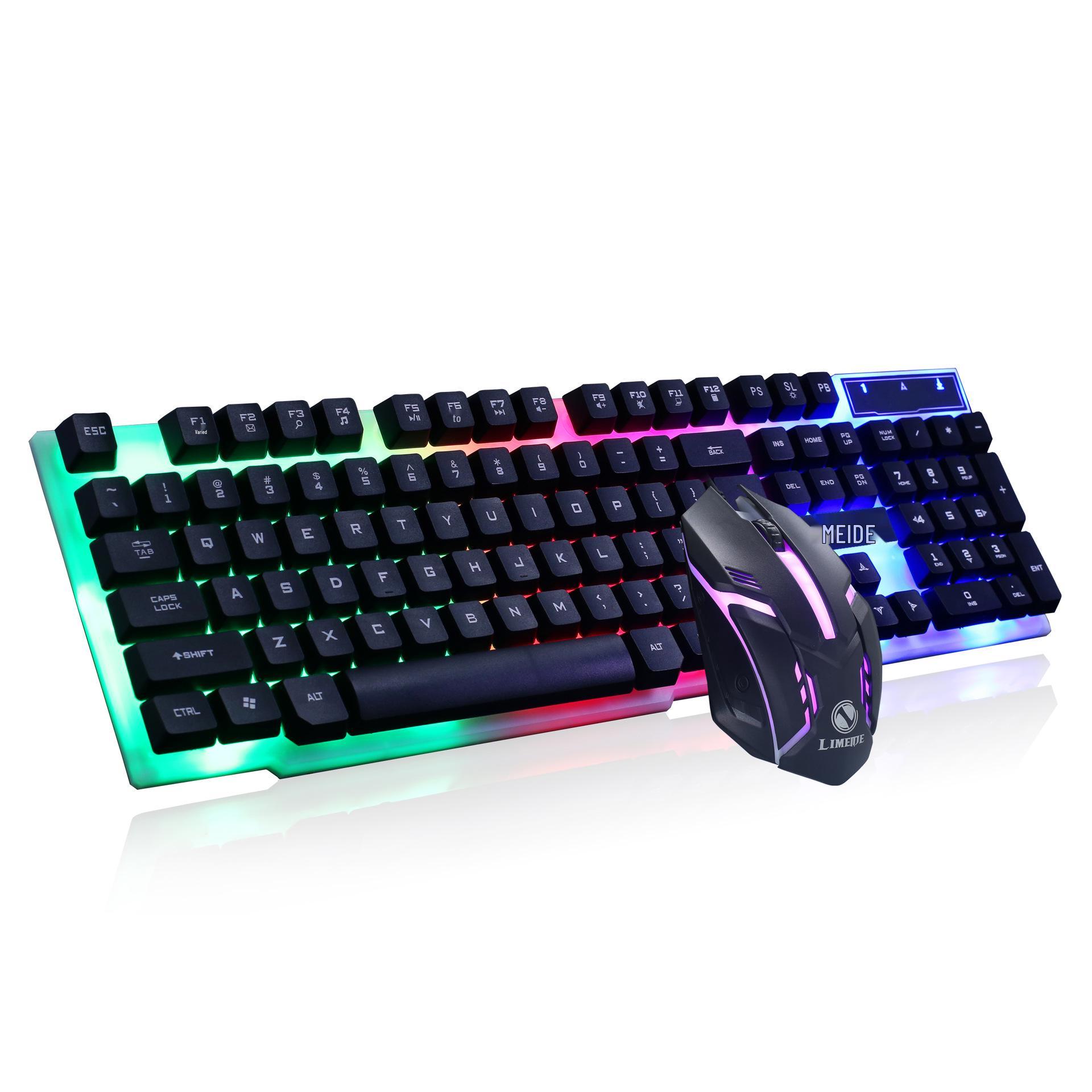 

LiMei GTX300 USB Wired Backlit Gaming Keyboard & Mouse Set
