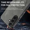 For Samsung Galaxy A56 5G Magnetic Case WANLONFENG SD Series PC TPU Phone Cover with 2Pcs Screen Film