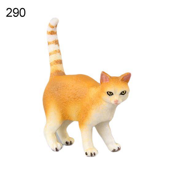 Simulation Mini Cats Kitty Figure Model Statue Home Ornaments Gift Kids Toy