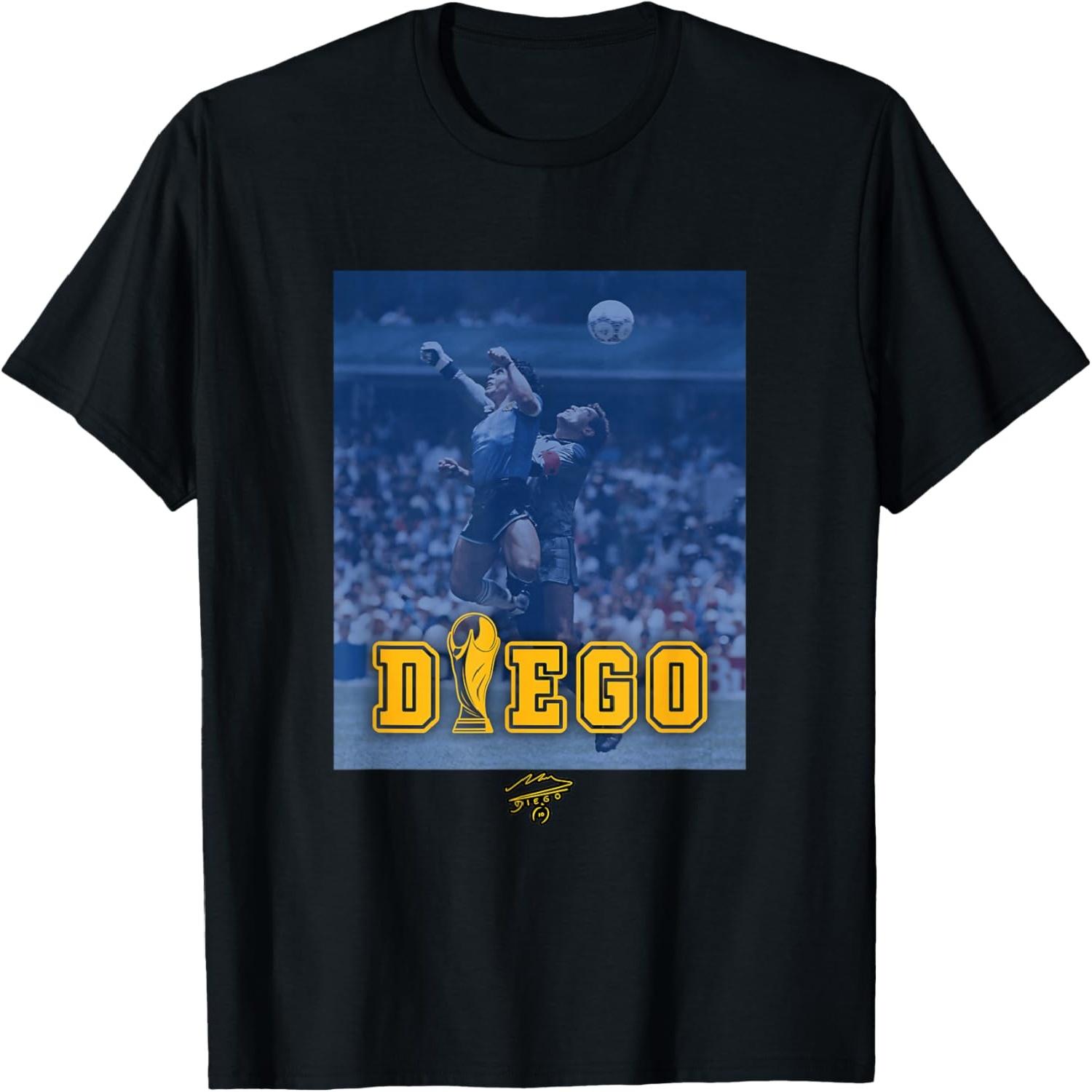 Maradona Diego Mano de D10S T-Shirt S