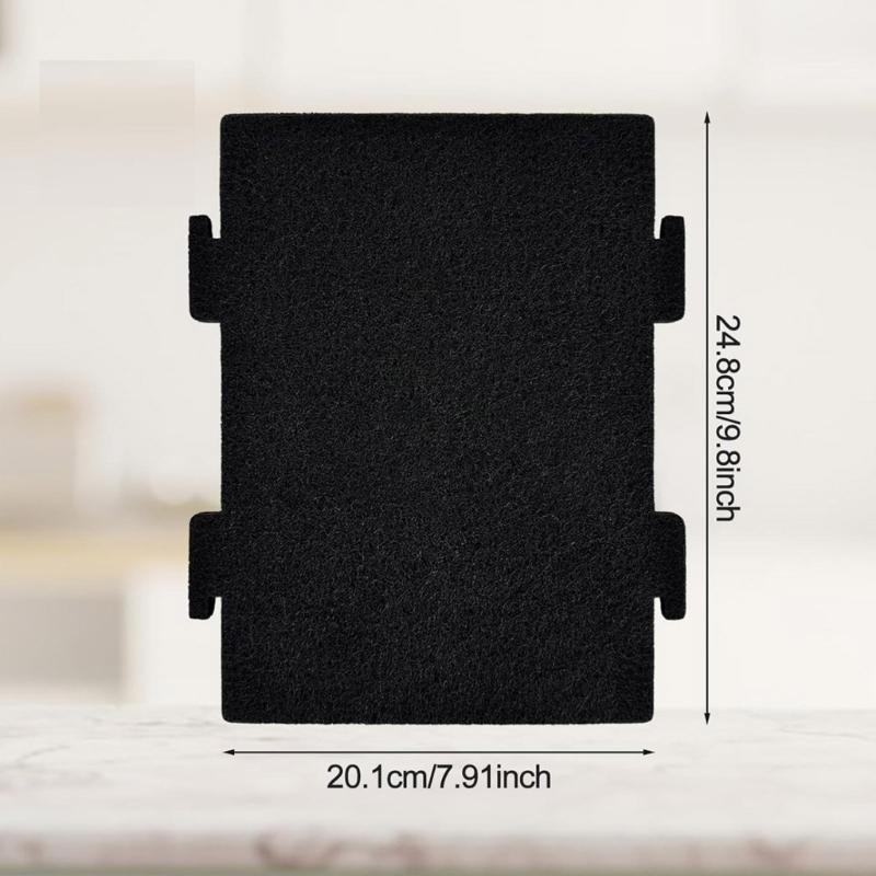 6 Pack Range Hood Filter Extractor Hood Filter Oil Purifiering Filter Hood Filter Sponge Texture Suitable for Cooking