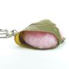 Food replica keychain - Sakuramochi (cherry blossom rice cake) that looks like you could eat it 081OK