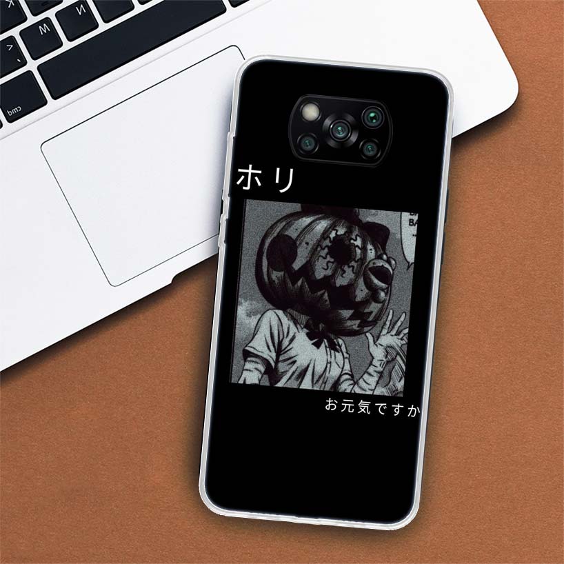 Pumpkin Night Naoko Kirino Phone Case For Xiaomi Mi 11 Lite 11i 12X 12 9 8 11T 10T 9T Pro 10 5X 6X Ultra 5G Cover Coque Capa