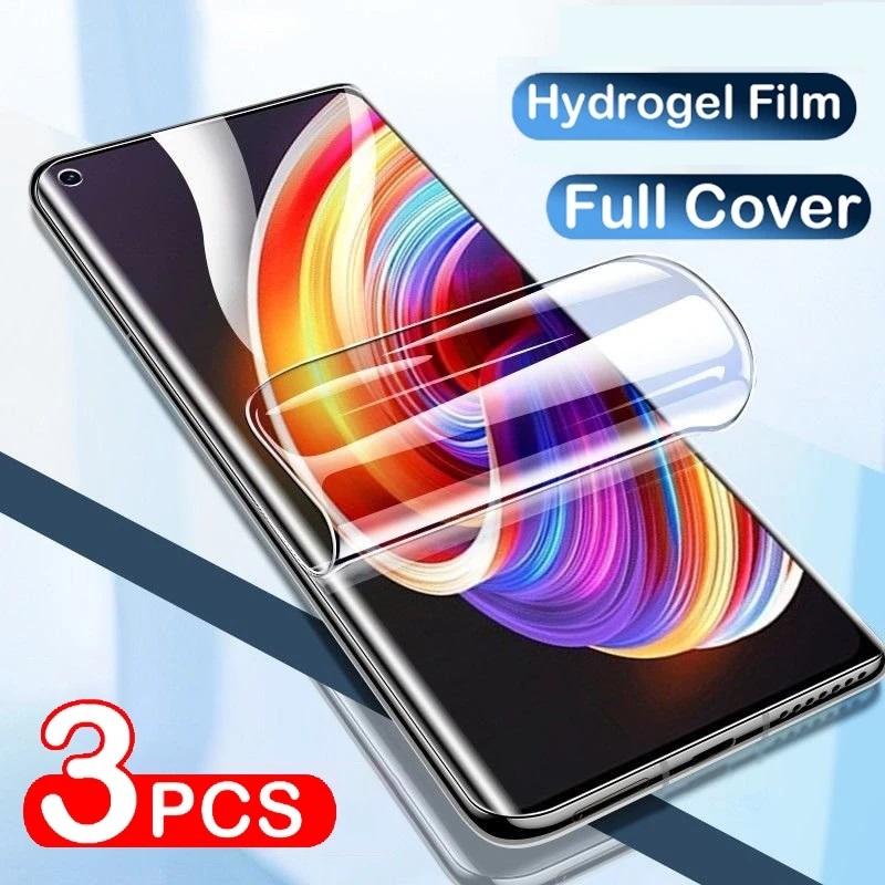 Filme de hidrogel de 3 unidades para protetor de tela Realme Note 60 50 60x