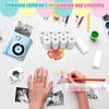 10Rolls 57x25mm White Thermal Paper For Children's Camera Instant Print Kids Camera Printing Paper Replacement Accessories