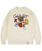 GRAVER [Unisex] Graphic Sketch Sweatshirt_Cream