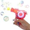 Outdoor Toys Pistolet A Bulle Kid Shining Bubble Gun Soap Bubble Blower Child Toy Baby Water Gun