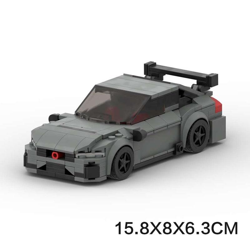 Lego-Compatible 8-Stud Speed Series Honda Civic Car MOC Building Blocks Assembly Toy