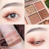 NOVO Palette Ombretti Perlescenti a Quattro Colori - Tonalità Terra per Studenti e Influencer