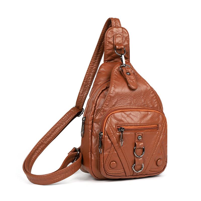 Fashionable and Casual Women's Waist Bag, Women's Soft Surface Crossbody Single-shoulder Bag, Fashionable Women's Bag