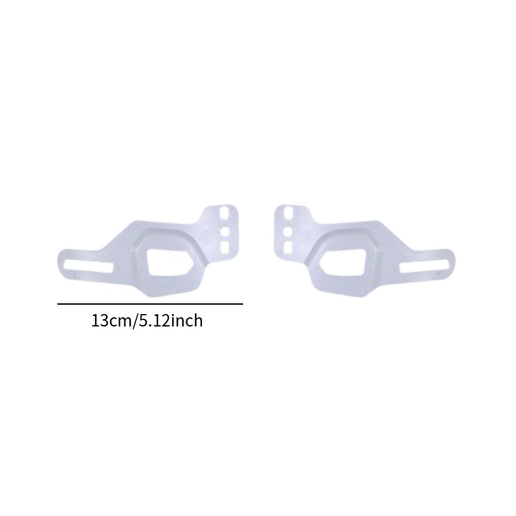 2x Hokejová helma Chrániče uší Chránič ucha Náhradní díl Pevný Odolný proti opotřebení