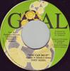 7inch Record TONY REBEL  You Can Do It NONE Goal 1998 Jamaica Reggae Ska  Dub Used