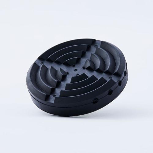 Tokyo Bou Sound Anti-Vibration Rubber Mat with Steel Plate for Heavy Loads, Benkei Leg Hole Fitting, Suitable for Industrial Sewing Machines, Large Re