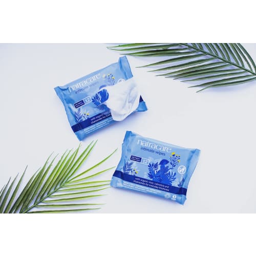 Natracare Organic Feminine Wet Wipes, 12 Sheets, NC0151