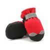4pcs Lightweight Dogs Shoes with Reflective Striped Dogs Comfortable Dogs Daily Walking Booties Lightweight Cats Shoes