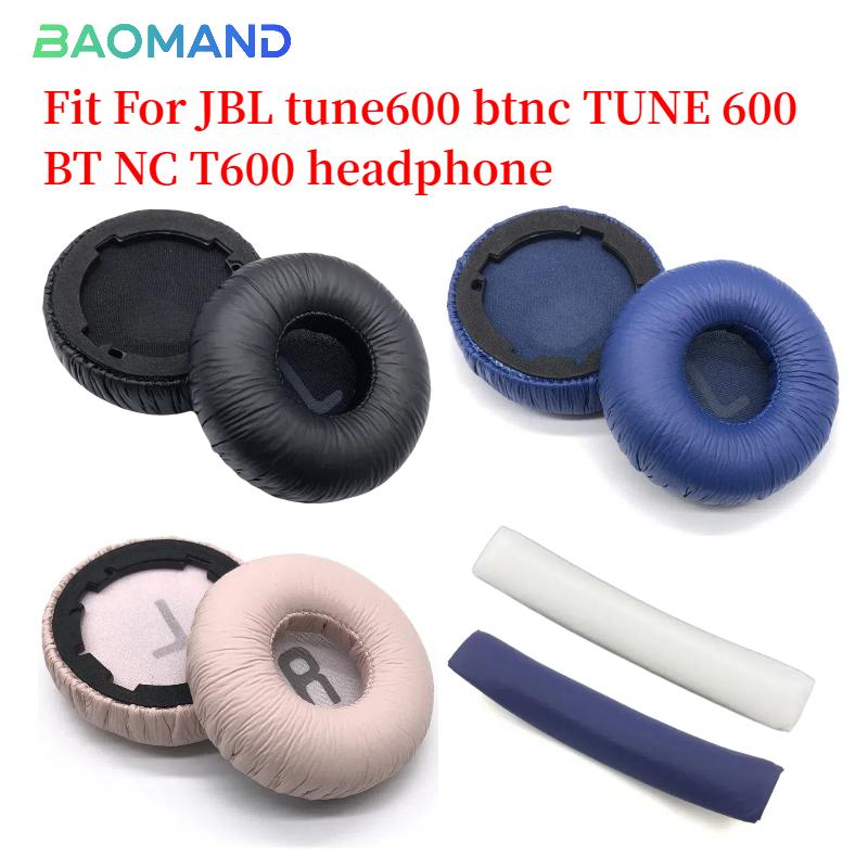 Replacement foam Ear Pads pillow Cushion Cover for JBL tune600 btnc TUNE 600 BT NC T600 Gaming Headphone Headset EarPads .