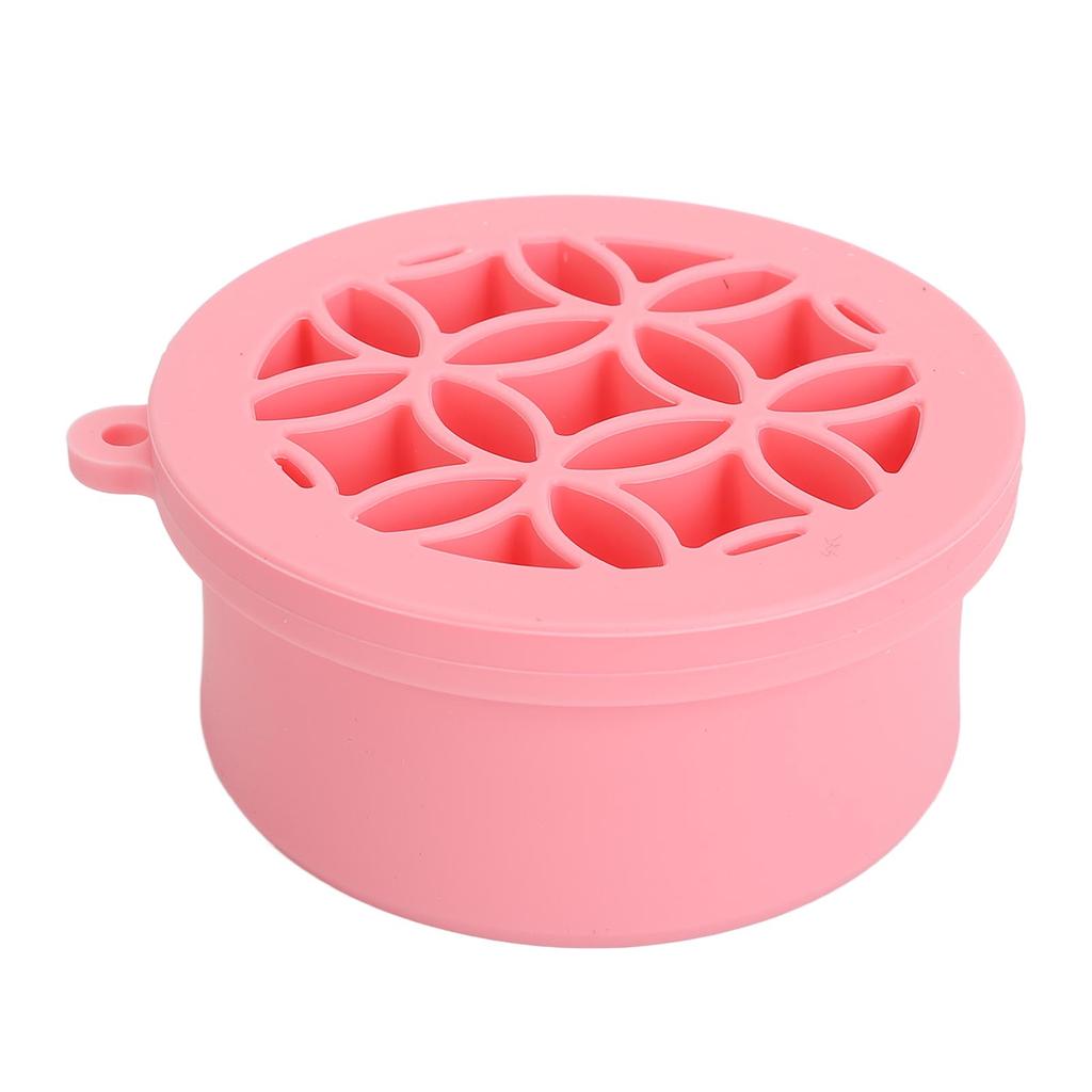 Makeup Brush Cleaner Cup Cosmetic Brush Cleaning Pad Drying Rack Silicone Scrubber Bowl Portable Washing Tool