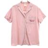 gelato pique Short Sleeve Diner Open Collar Shirt F Pink Women Used