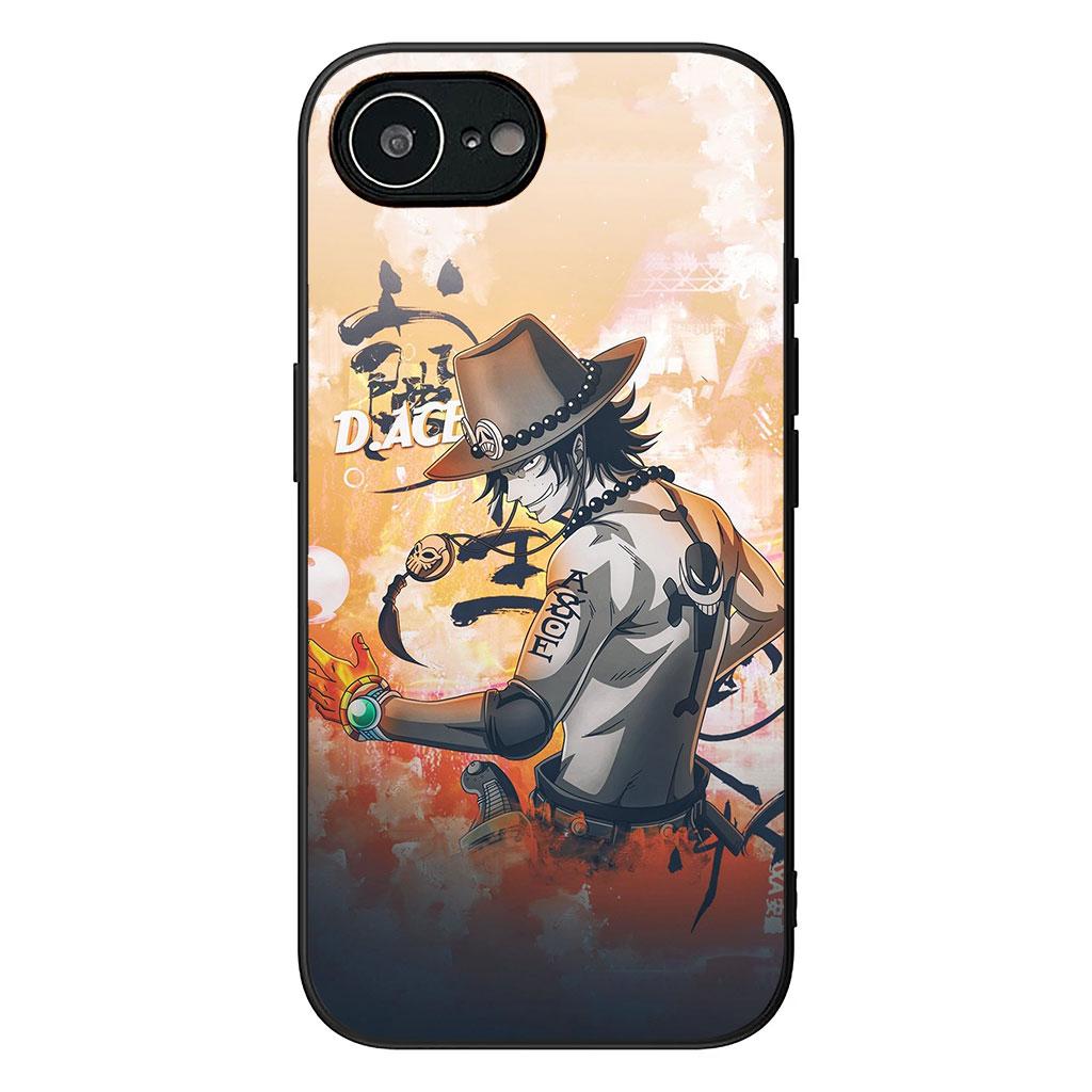 Portgas D Ace One Pieces Luffy Casing Phone Cover for Xiaomi Redmi Note 13 A3 A4 14 Pro Plus 9T 14C 13C 9C NFC + Pro+ 5G 4G Case