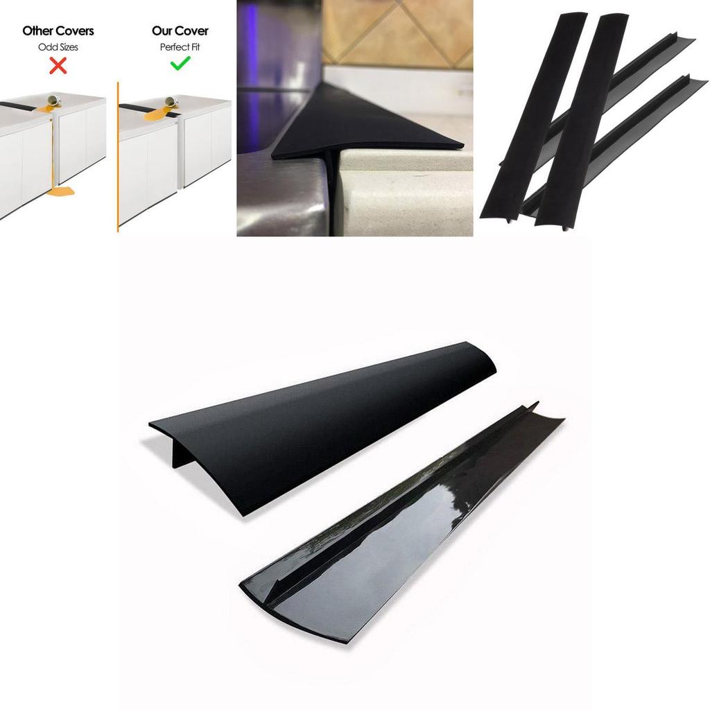 Premium Silicone Kitchen Stove Counter Gap Cover With Timeless Design And Versatile Fit