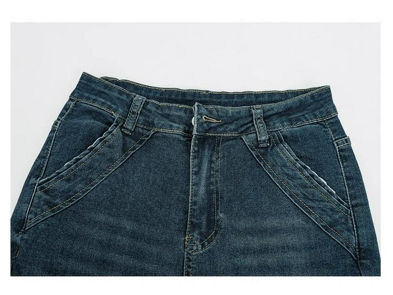 Women's High-Waisted Retro Micro-Flared Jeans - Stretch Slimming Fit for Spring & Autumn