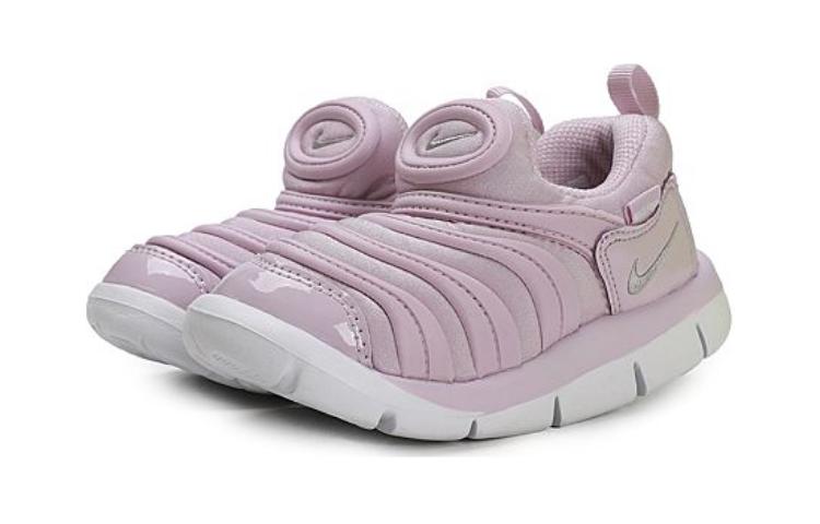 Nike Dynamo Free Abrasion Resistant Abrasion Resistant Low top Kids Lifestyle Shoes Purple Children Aged 3 7 Years Old 343738-508