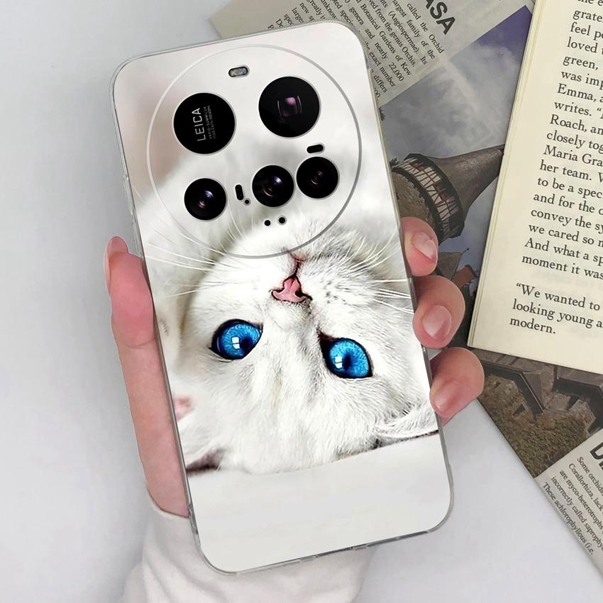 For Xiaomi 15T Mi 12 11 10 15 Ultra Cover Case Cute Duck Pattern Lens Protection Transparent Soft Silicone Dustproof Shell For Xiaomi Cellphone Casing