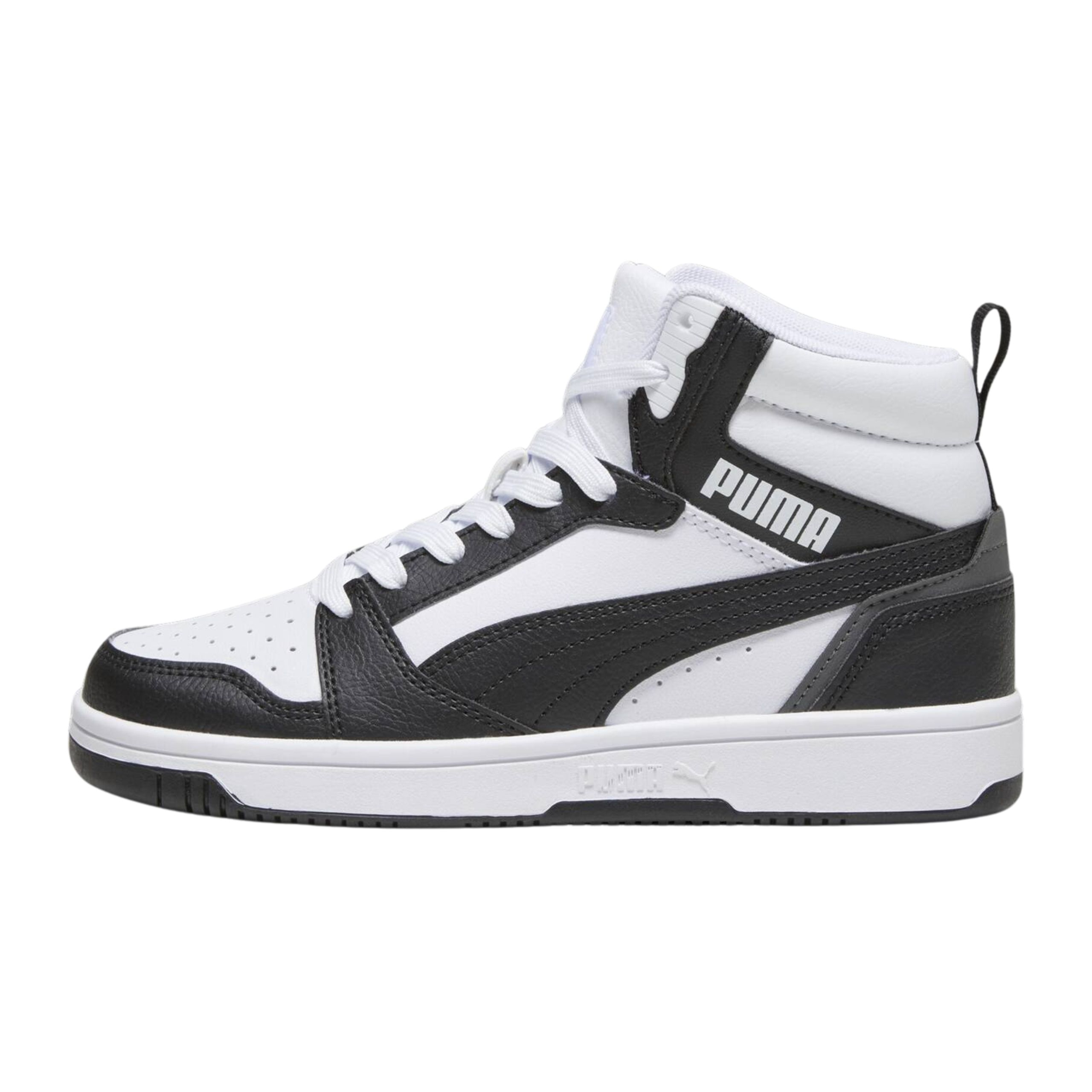 

Кроссовки детские спортивные Puma 39383101 Rebound V6 Mid черные r. 36 36 чёрный