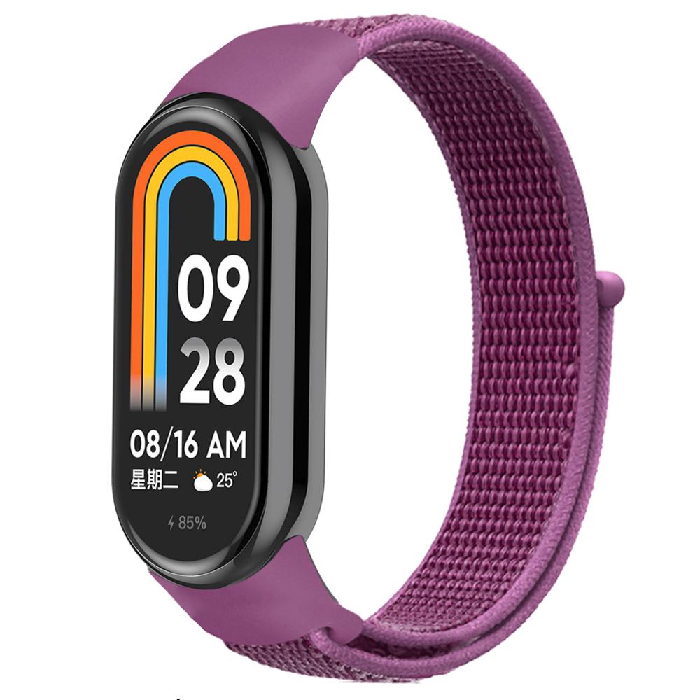 Nylon Loop For Xiaomi Mi Band 10/9/8 Bracelet NFC Breathable Bracelet Wristband Correa Sport Watchband for Mi band 8/9/10 Strap