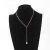 Imitation Pearl Choker Fairy Women Necklaces Korean Pearl Pendants Collar Trend Neck Jewelry Party Neck Decoration