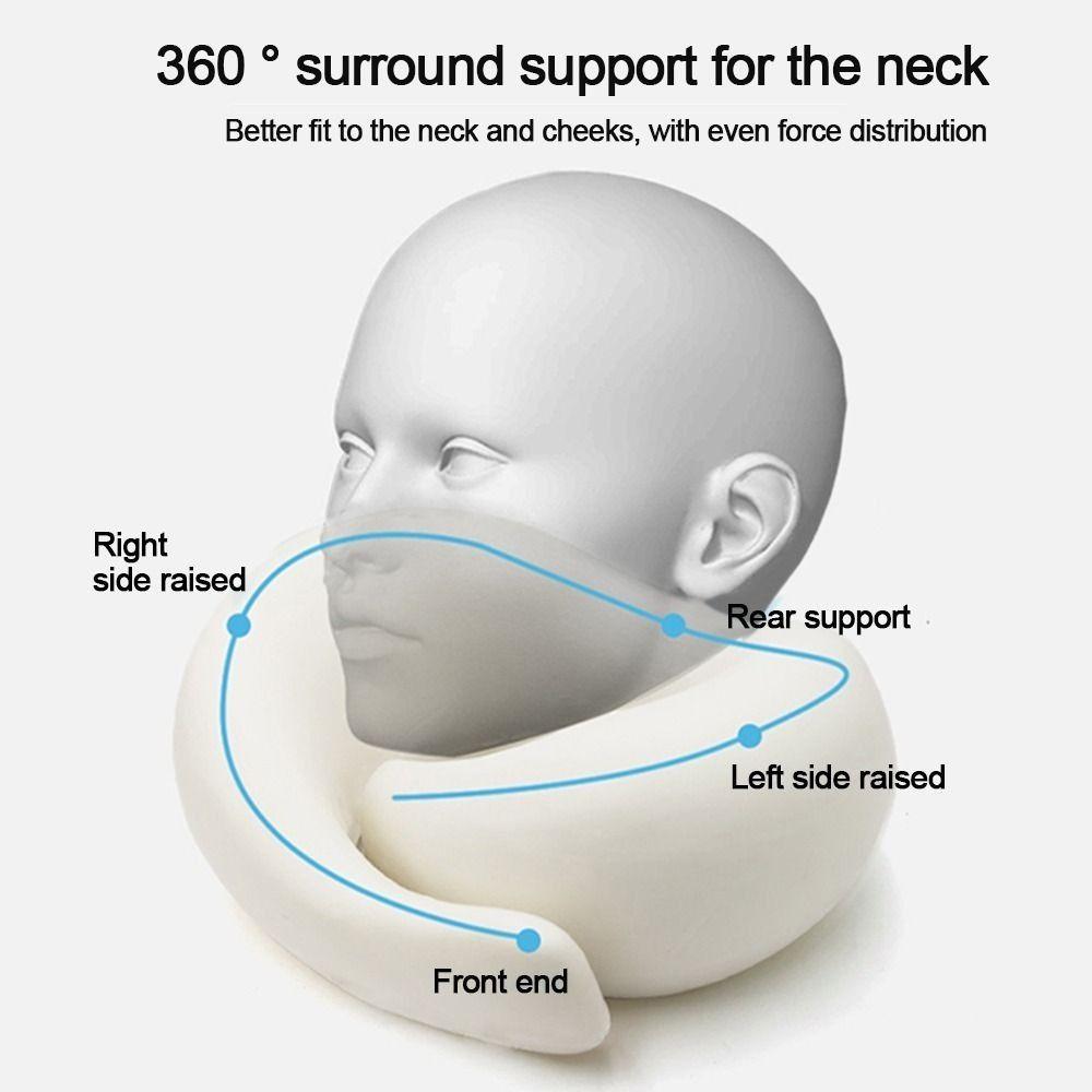 U-shaped Memory Foam Pillow Soft Airplane Cushion New Travel Neck Pillow