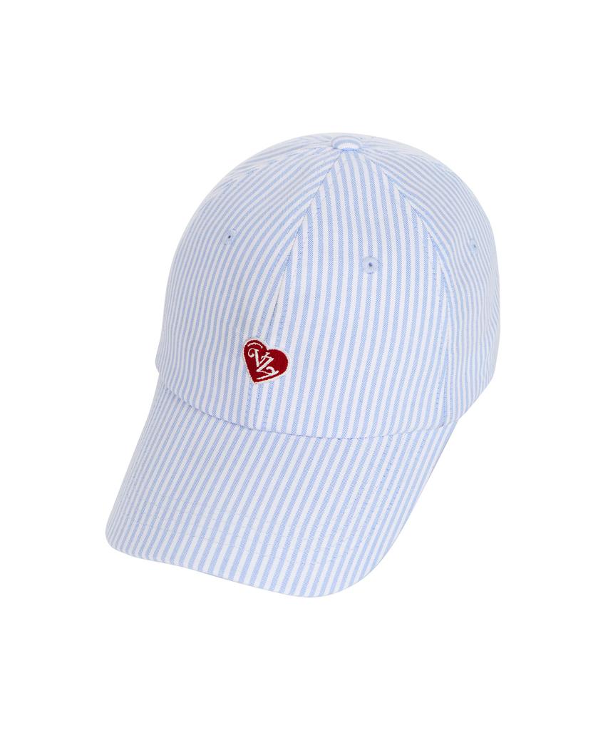Bajal Heart Logo Oxford Oversized Ball Cap (3 Colors)