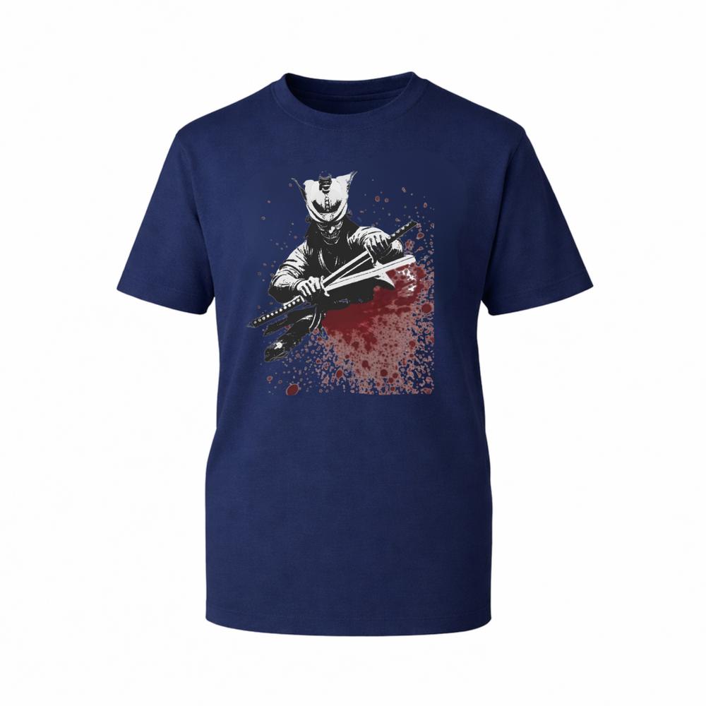 Samurai Sword Graphic TShirt Japanese Warrior Unisex 100 Cotton Gift TTop S