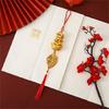 2025 Years of The Snake Pendant Snake Lucky Charm Decorative for Chinese New Years Prosperitys and Elegant Decoration