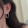 Rabbit Carrot Single One-Piece Earbone Double Earrings Women'S Niche Design Ear Buckle Personality Retro Advanced