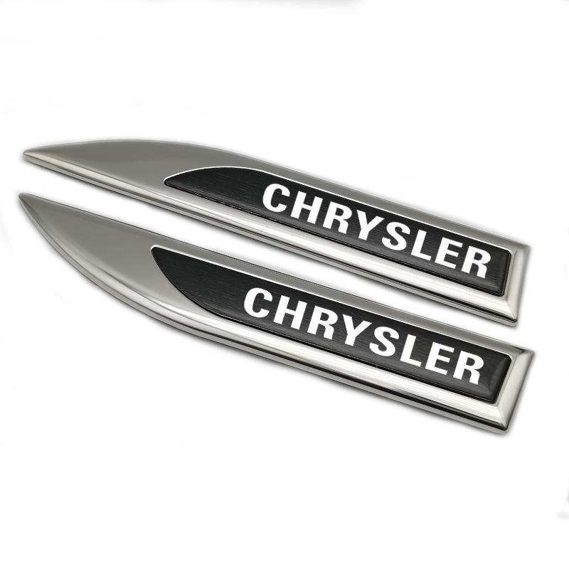 Внешние наклейки на автомобиль Chrysler: Высококачественные пользовательские боковые этикетки, Универсальное украшение, Популярные яркие полосы