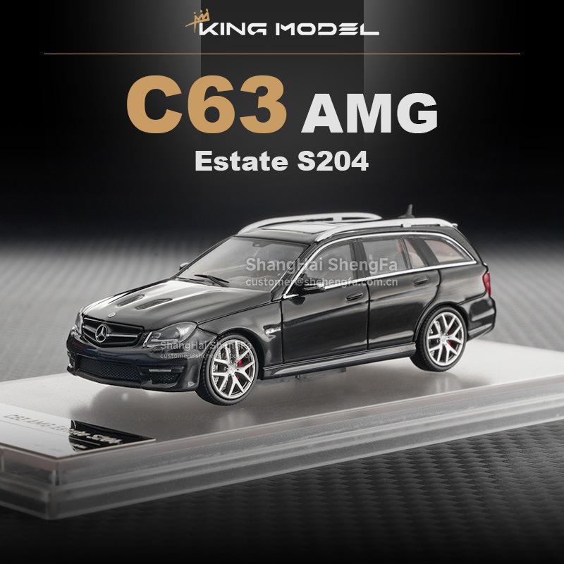 

Kingmodel 1:64 Mercedes-benz C63 C 63 Amg Wagon Alloy Diecast Model Car Toy Collection Display Piece Gift