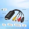 VHS To DVD Converter USB2.0 Convert Analog Video To Digital Format Audio Video DVD VHS Record Capture Card quality PC adapter