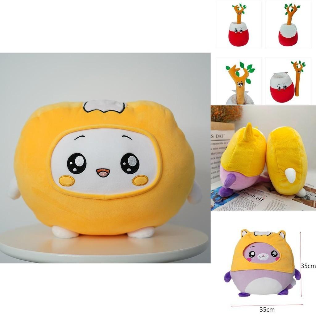 Lankybox Foxy Boxy Shark Rocky Sticky Plush Toys Maximum Softness And Comfort