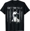 Zu albernes Gänse-Meme Lustige Gans Sträfling Gefängnis T-Shirt
