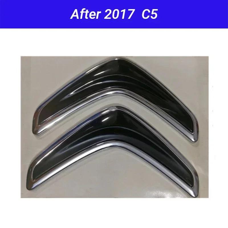 ABS Car Rear Trunk Emblem Badge Decal Sticker for Citroen Logo C5 C2 Exterior Auto Modification Accessory