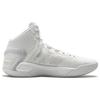 Li Ning Liren 4 Wit Parel Middelhoge Basketbalschoenen Unisex Mist Wit ABAT095-8