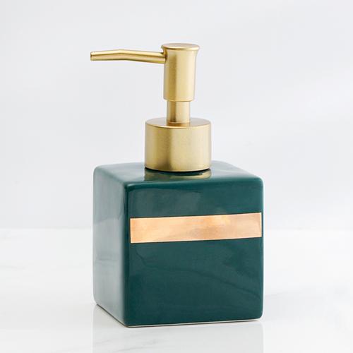 Bathroom Hand Sanitizer Soap Dispenser Gold Press Ceramic Lotion Bottle Hand Sanitizer Dispenser Bottle Bathroom Accessories