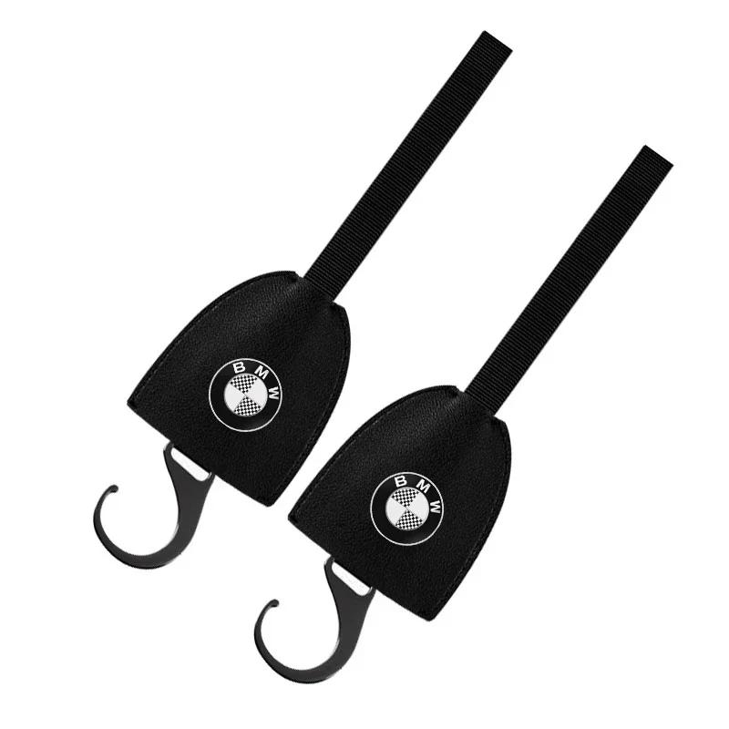 BAII9 2025 Hot Car Seat Back Hook Retractable Headrest Hanger Car Storage Accessories For BMW 50th kith X5 X6 G05 G06 F15 F16 E70 E71