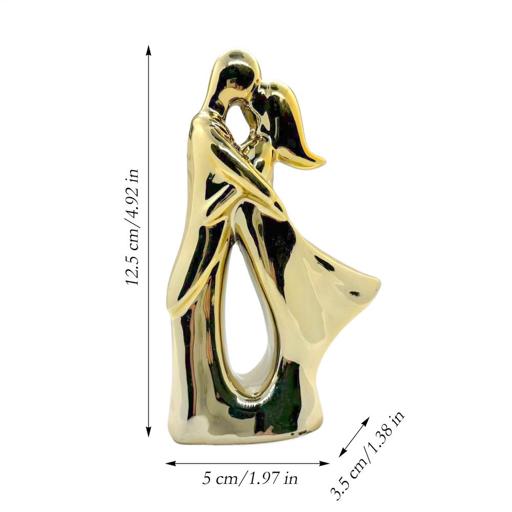 Keramik Figuren Ornamente Dekorative Paarfigur Romantische Partyzubehör Tisch Sammlerstück Für Zuhause Studio Restaurant